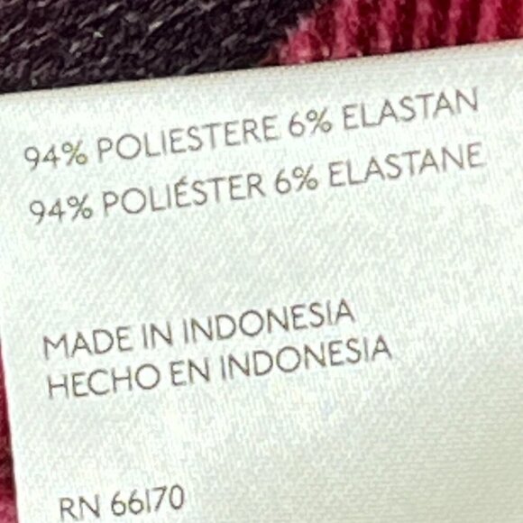 Maeve Velvet Babydoll Top Size Large Plaid Soft Grunge Victorian Witchy Stretch - Picture 10 of 10